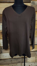 Load image into Gallery viewer, Cotton V-Neck Long Sleeve GT1058
