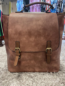 Faux Leather Hailey Backpack
