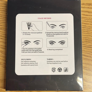 Sticky Eyeliner/Eyelash Set