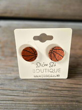Load image into Gallery viewer, Glitter Sports Earrings