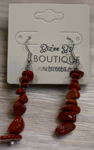 Load image into Gallery viewer, Rock Beaded Dangle Earrings