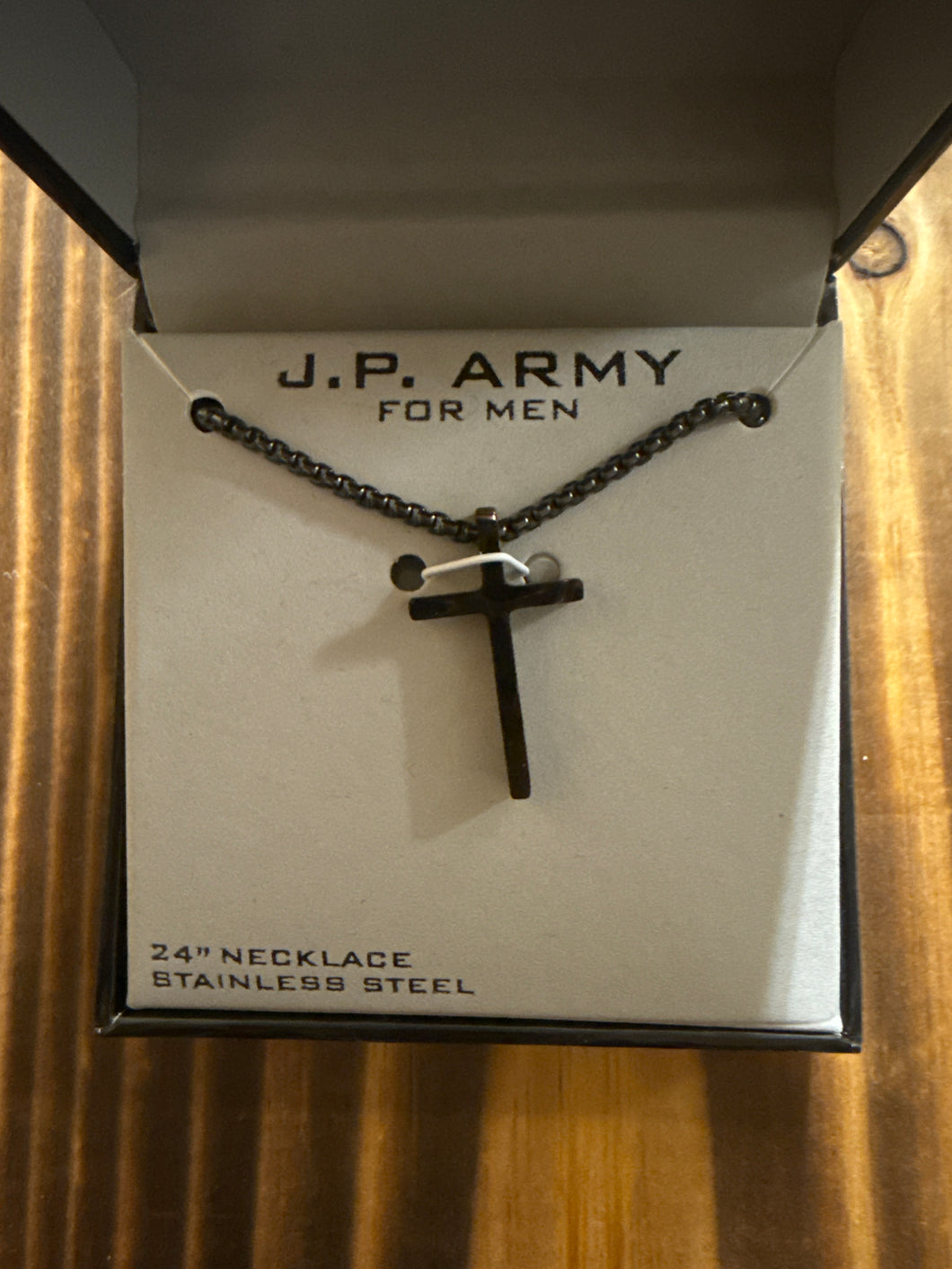 JP Army for Men Black Cross