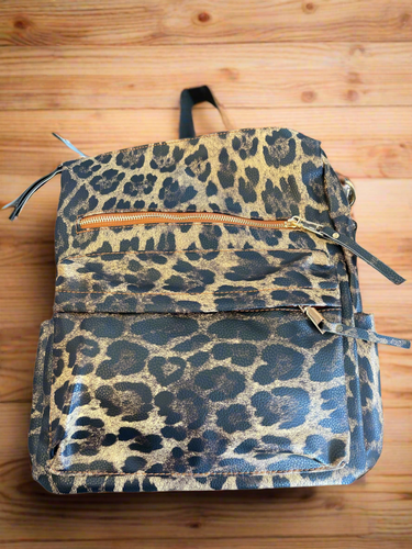 Leopard Backpack Bag