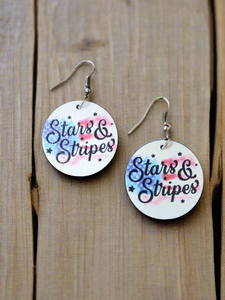 Stars & Stripes Earrings ER2651WH