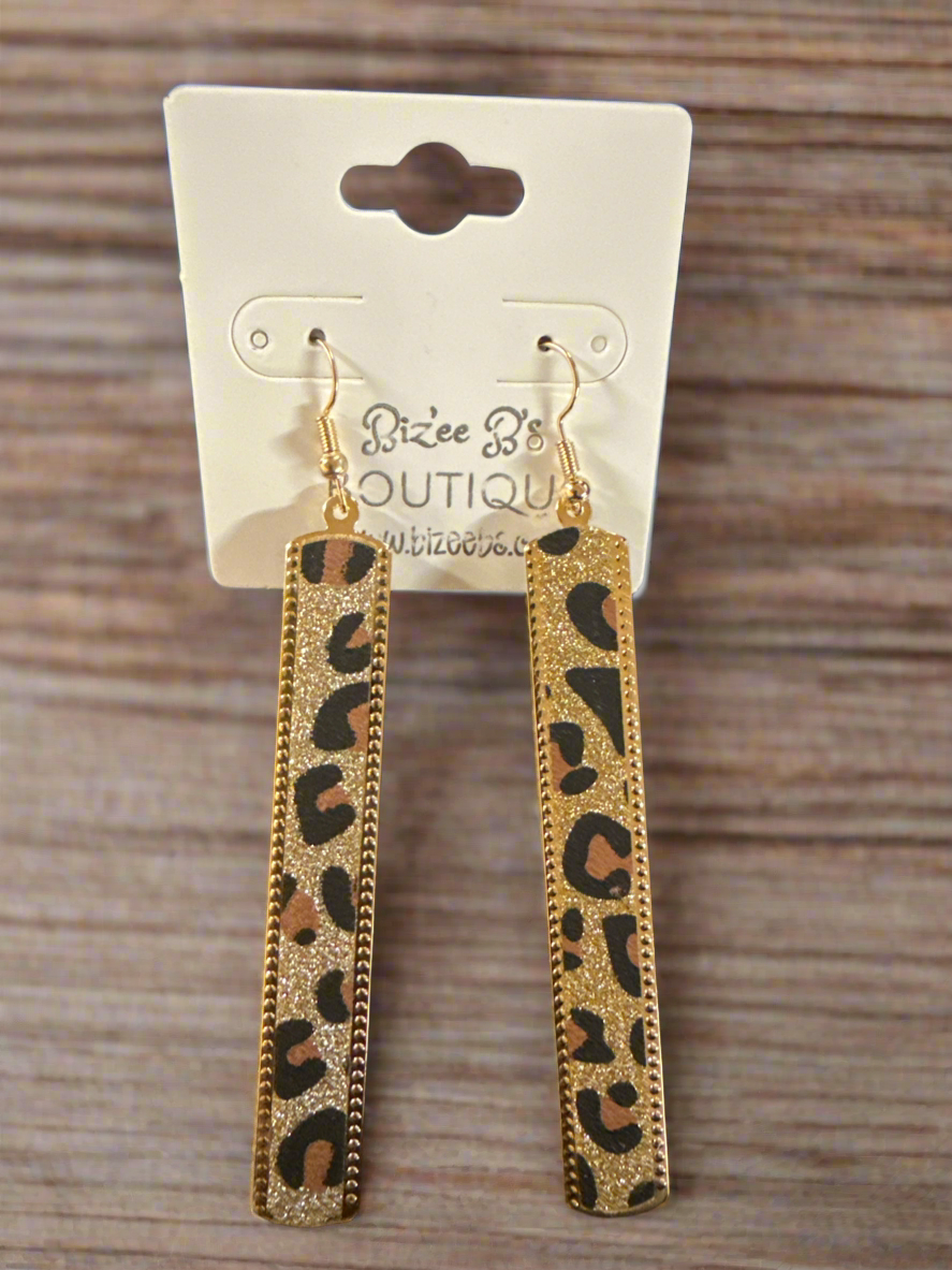 Leopard Earrings