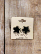 Load image into Gallery viewer, Star Stone Earrings