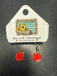 Smiley Face Earrings