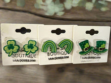 Load image into Gallery viewer, St Patricks Day Earrings