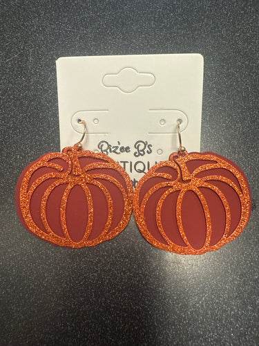 Pumpkin Earrings