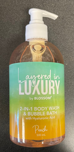 Luxury Body Wash and Bubble Bath