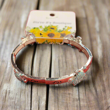 Load image into Gallery viewer, Distressed Bangle Bracelet OB07358/OB07362