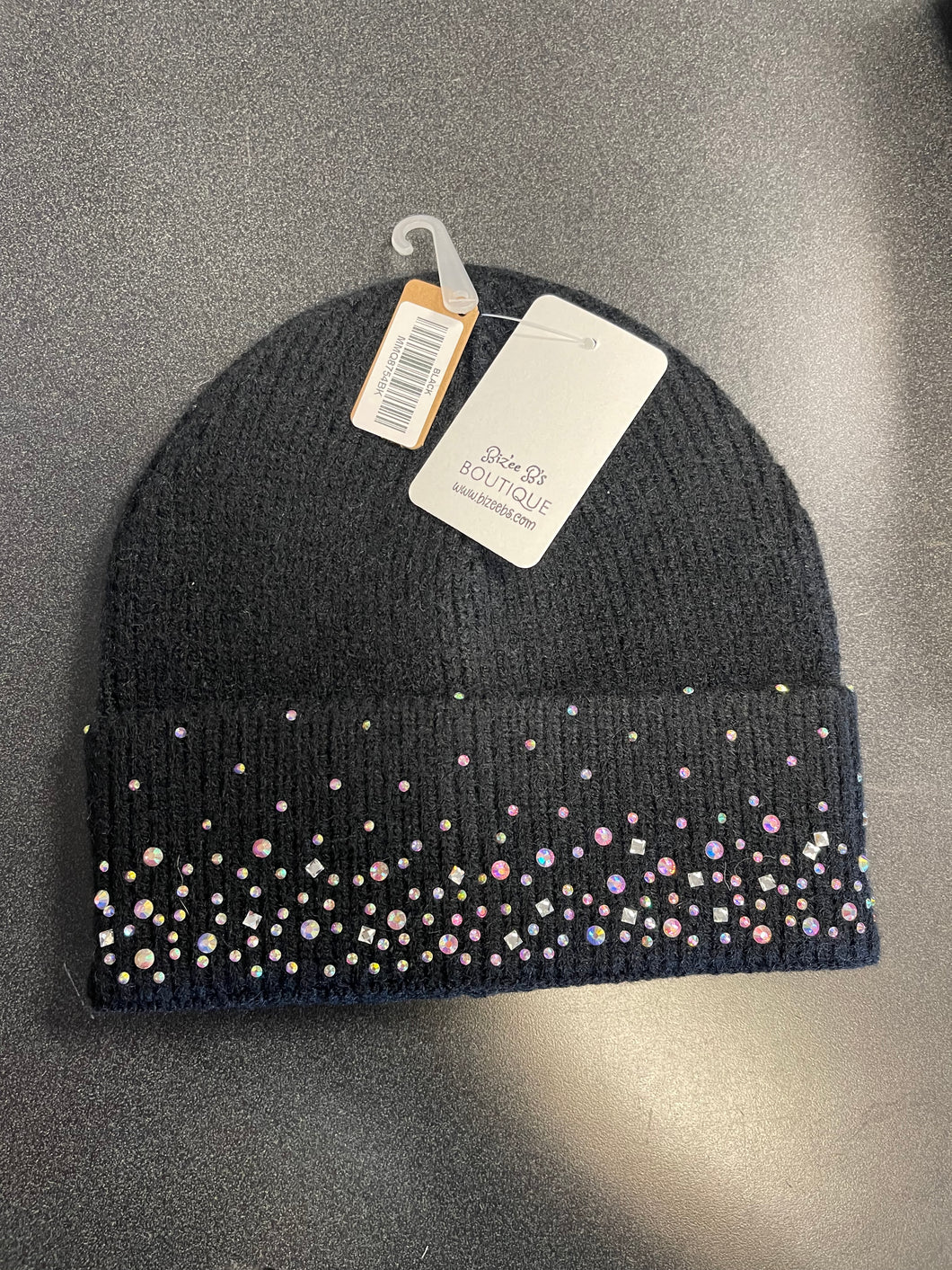 Rhinestone Beanie