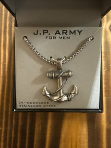 JP Army for Men Silver Anchor