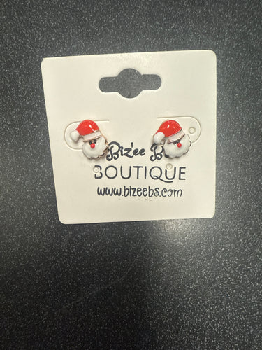 Santa Stud Earrings