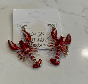 Crawfish Earrings