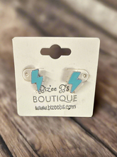 Load image into Gallery viewer, Small Turquoise Studs