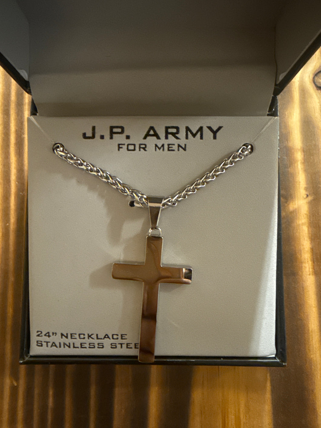 JP Army for Men Silver Cross