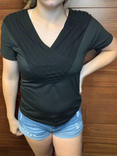 Load image into Gallery viewer, Dressy V Neck Tee