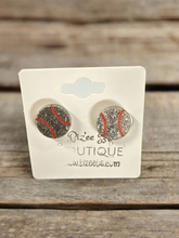 Load image into Gallery viewer, Glitter Sports Earrings