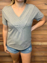 Load image into Gallery viewer, Dressy V Neck Tee