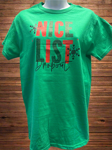 Nice List Dropout Tee