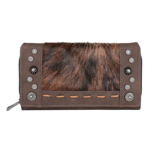 Trinity Ranch Hair-On Cowhide Wallet