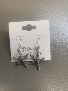 Star fish earrings