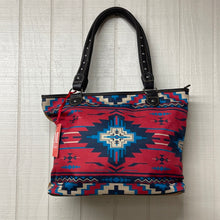 Load image into Gallery viewer, Aztec canvas tote bags