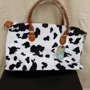 Cow Pattern Duffle Bag