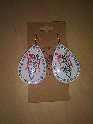 White Earrings ER2551WT