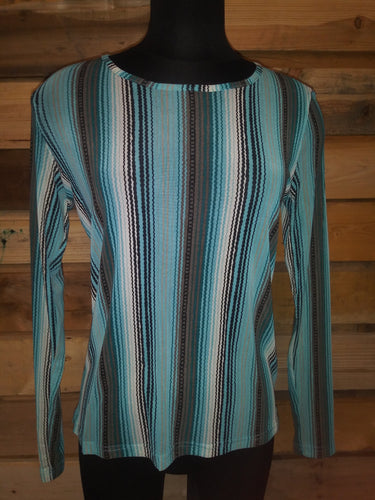 CT Serape Mesh Top