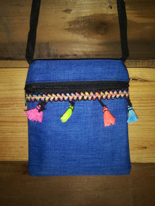 Mini Messenger Bag W/ Tassels