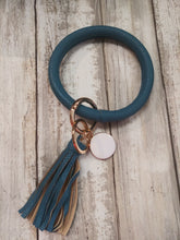 Load image into Gallery viewer, Tasseled Key Ring W/ Charm