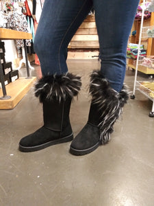Frozen Furry Winter Boots