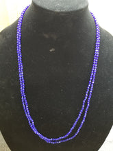 Load image into Gallery viewer, Stunning 4mm Glass Bead Threaded Long Necklace