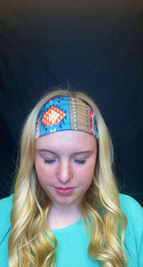 Aztec Geometric Headband