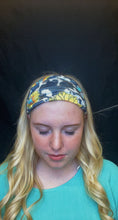 Load image into Gallery viewer, Sunflower And Cow Print Headband