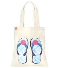 Load image into Gallery viewer, Flip Flop Tote Bag ECO148BL,ECO147TQ,ECO149PK