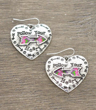Load image into Gallery viewer, Follow Your Heart Earrings