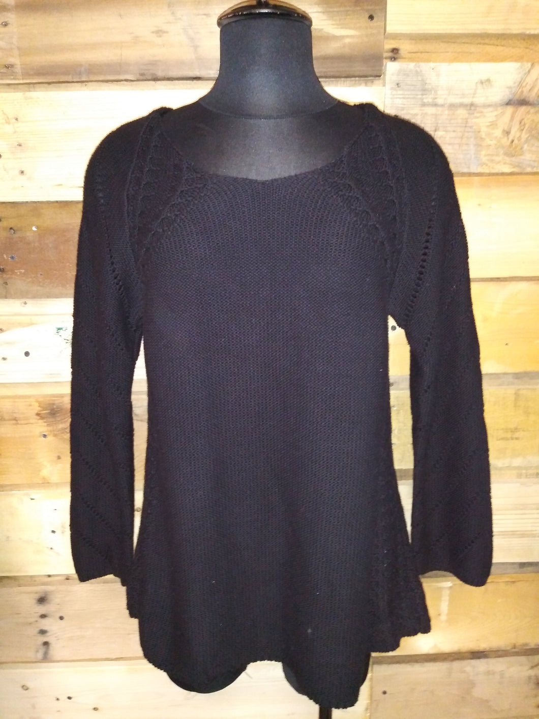 V-Neck Sweater LC27683-2 Black small