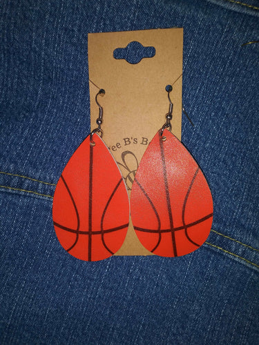 Basketball Earrings