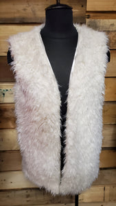 Fur Vest With Pockets #6246