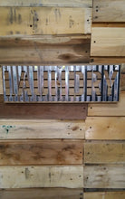 Load image into Gallery viewer, Corrugated Metal Wall Sign