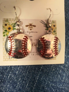 Baseball/Softball Earrings # 73090