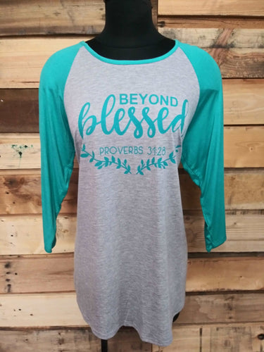 Beyond Blessed Baseball Tee