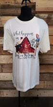 Load image into Gallery viewer, Cream What Happens On The Farm Tee