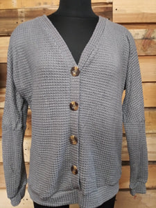 Pullover Button Up Sweater
