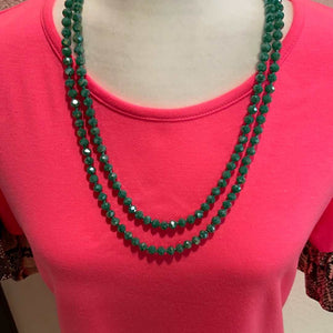 Beaded Crystal Necklace 2277340