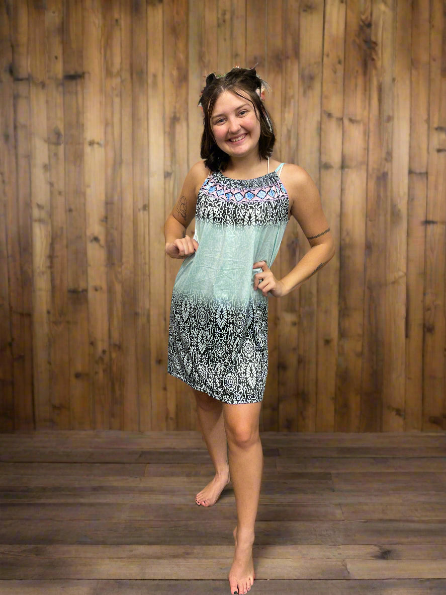 Boho Ombre Tank Dress – Biz'ee B's Boutique