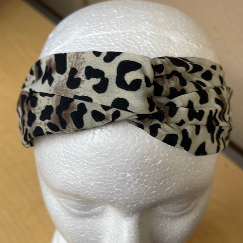 Leopard Stretch Cloth Elastic Designed Head Band